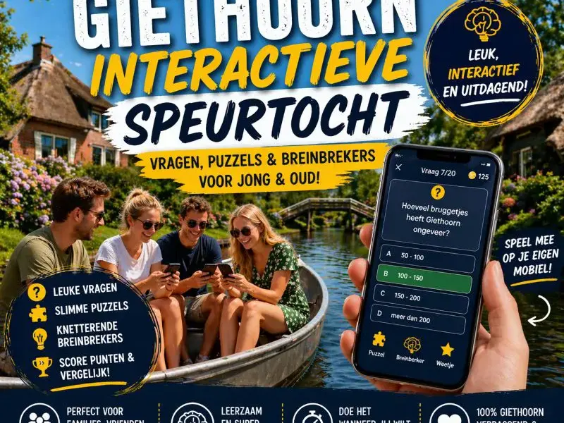 Giethoorn Interaktive Schnitzeljagd